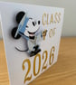 Handmade Disney Inspired Graduation Woobler Card - Image 3
