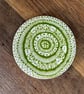 Hand Painted Olde English Insults Coaster