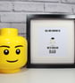 THE STIG - TOP GEAR - FATHERS DAY SPECIAL - FRAMED CUSTOM LEGO MINIFIGURE - Image 3