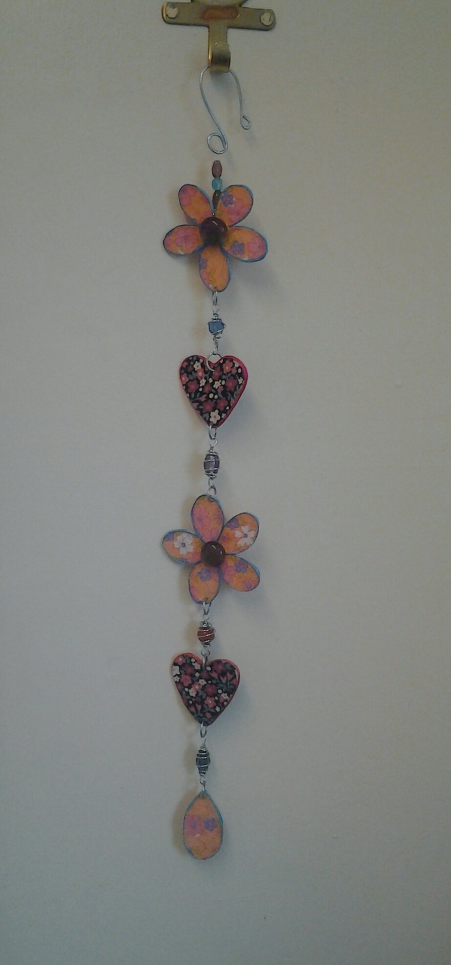 Flower and Heart Garland