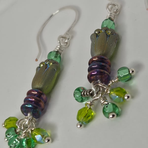 Verdant Bloom Dangles