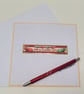 For a Classic Guy Handmade Birthday Card - Red Sports Car Pub Scene Wood Veneer - Image 4