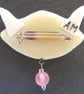 Handmade Fused Glass Cat Brooch. - Image 4
