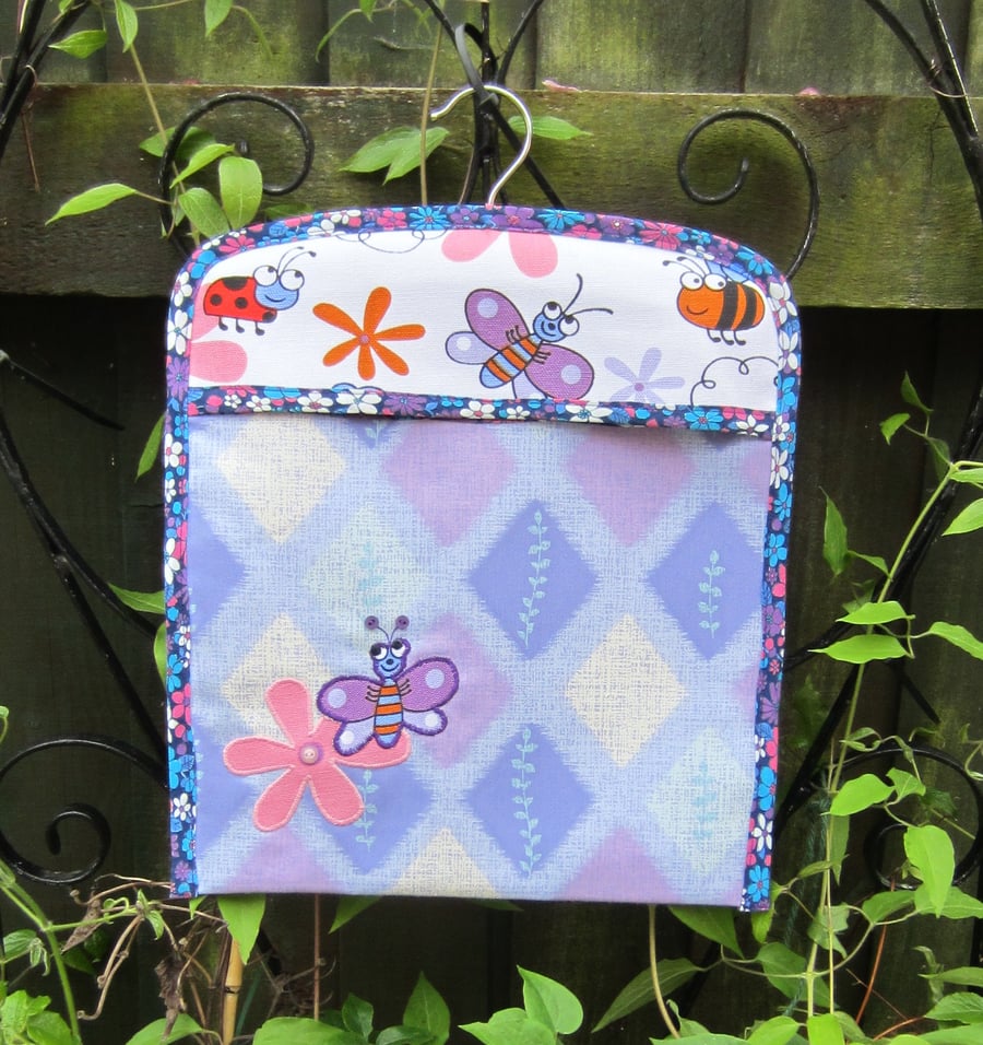 Butterfly Peg Bag