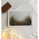 small original watercolour painting wild flowers