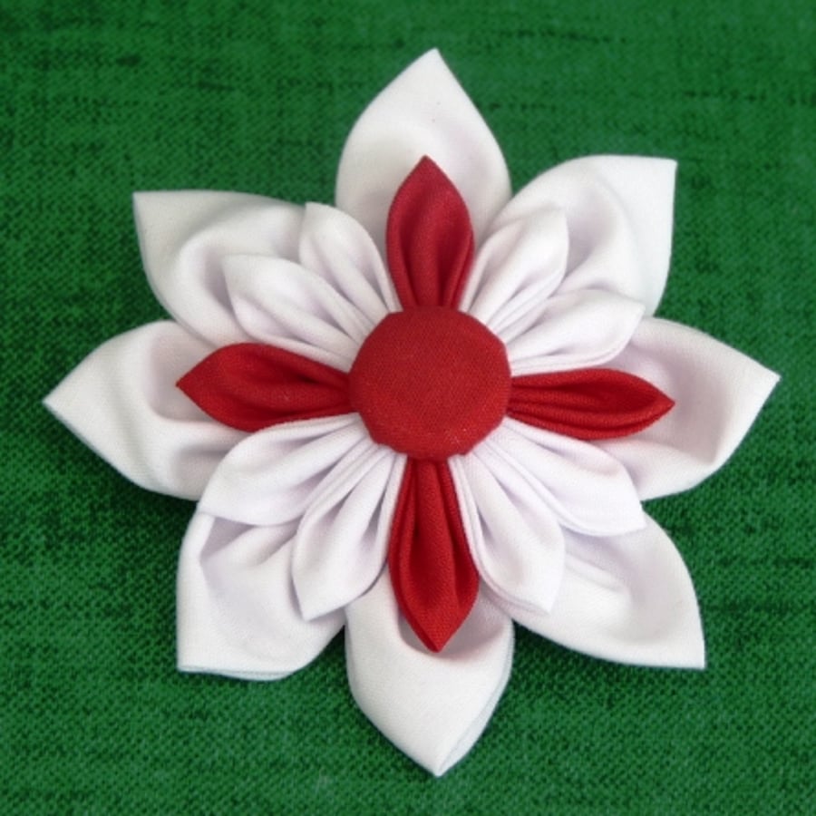 St Georges Day Corsage Brooch