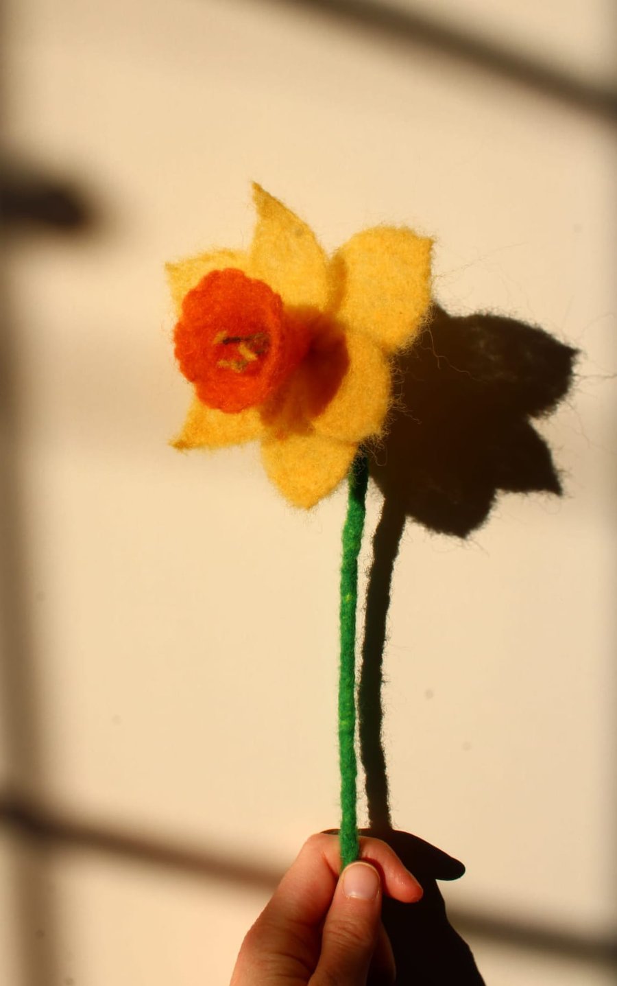 Needle Felted Daffodil