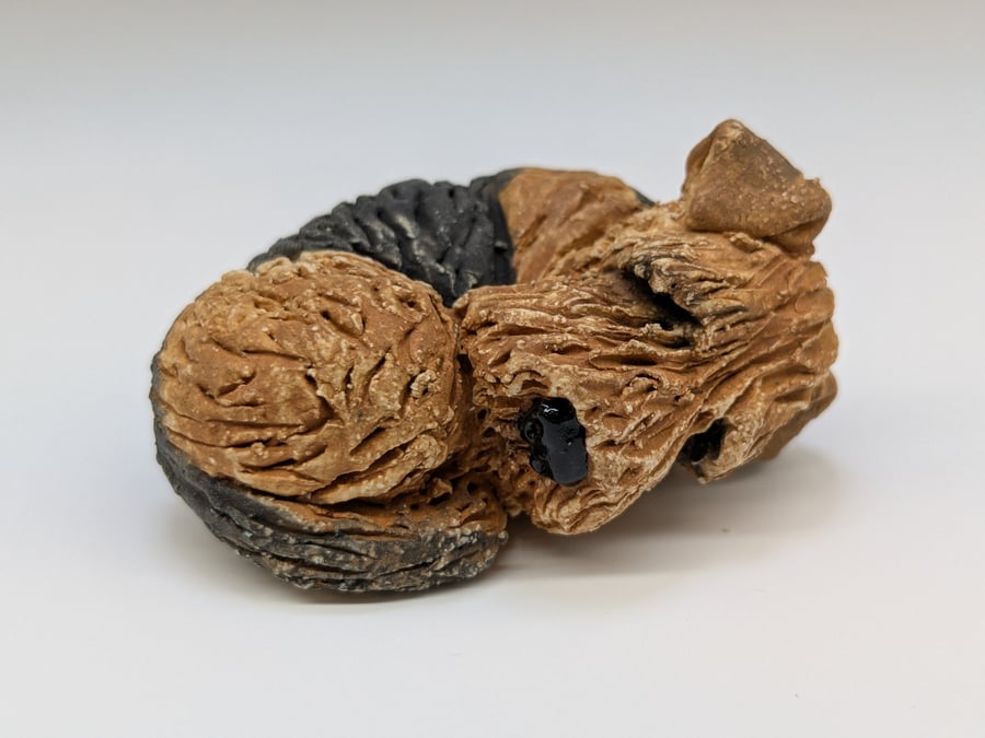 Sleepy Welsh Terrier Sculpture