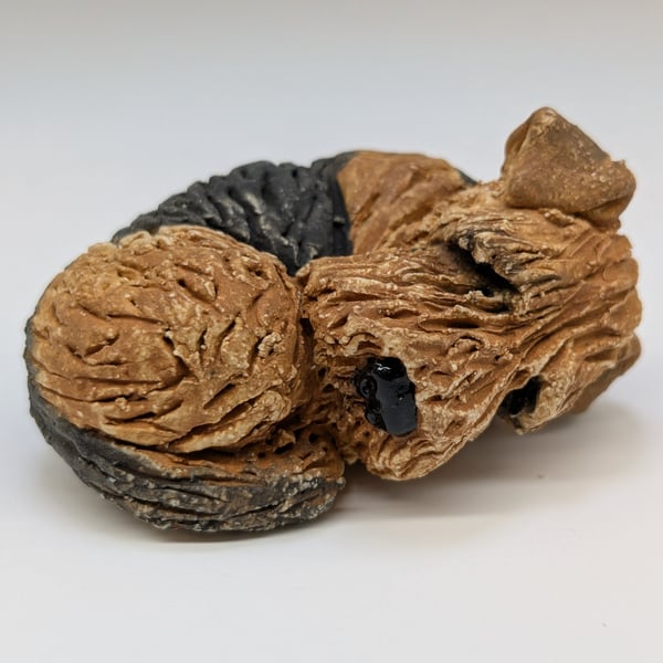 Sleepy Welsh Terrier Sculpture
