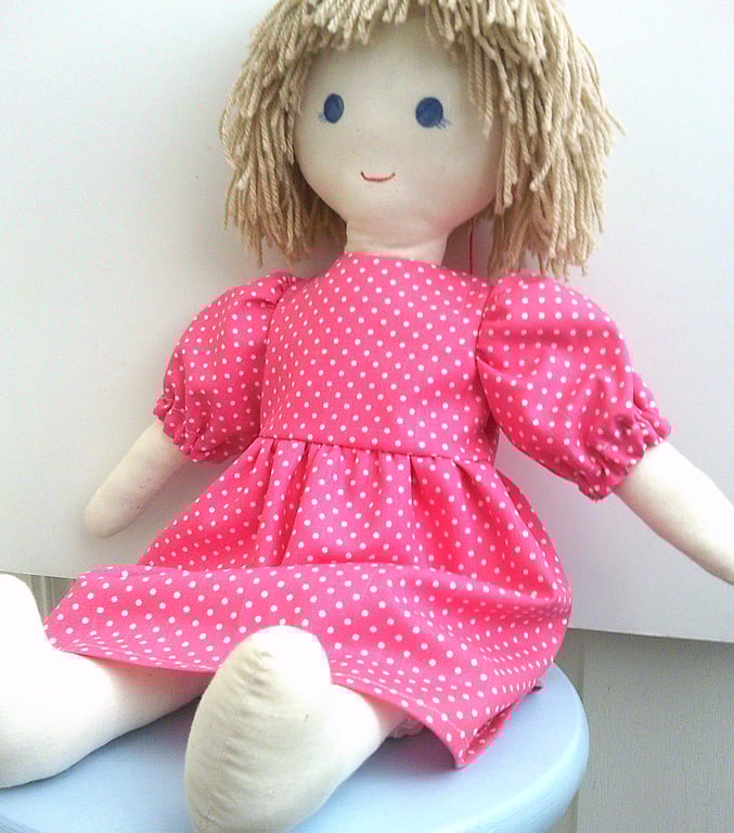 Rag Doll Sewing Pattern