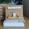New Home Card With Removable Wooden Cottage Gift