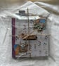Handmade Floral Photo Album & Scrapbook Folio - interactive memory keeper