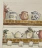 Teatime original gouache painting  - Image 6
