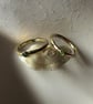 Emerald Gold stacking Ring - Image 4