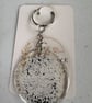 Space Warrior Inspired Glitter Keyring 5cm Resin Acrylic Keychain Sci-Fi Gift - Image 5