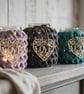 Boho Macrame style Night light - Lantern - Vase - Candle holder  - Image 1