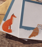 Snowy Fox and Barn Owl Mini Writing Paper Set - Image 2
