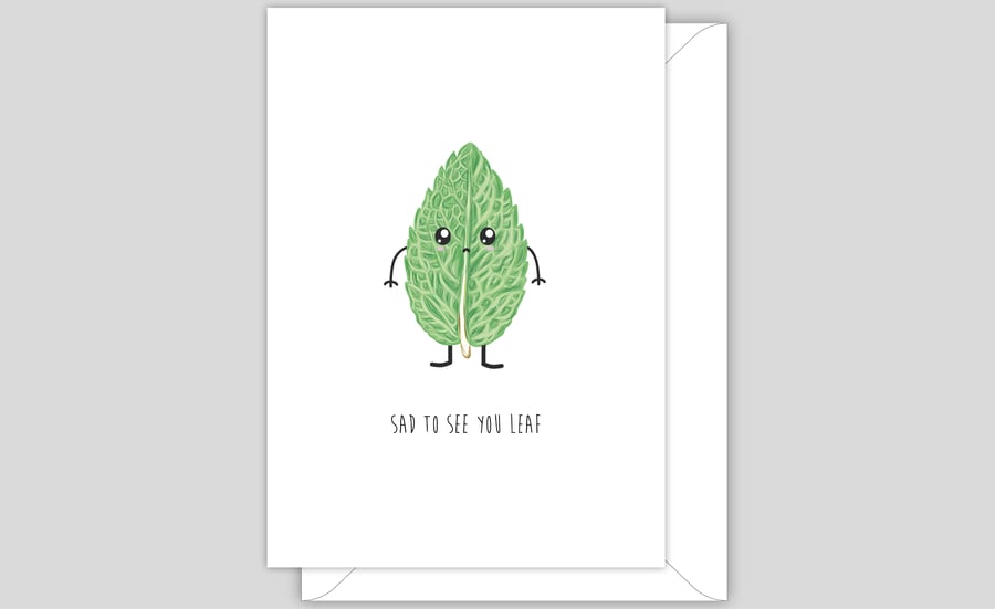 Funny Leaving or New Job Card