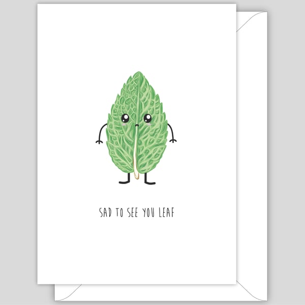 Funny Leaving or New Job Card