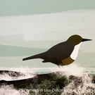 Dipper - bird art print