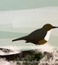 Dipper - bird art print - Image 1