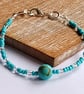 Turquoise Tides - Artisan Handmade Statement Set - Image 8
