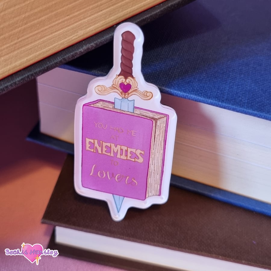 Enemies To Lovers Fridge Magnet - Homeware Gifts - Magnet Home Accessories