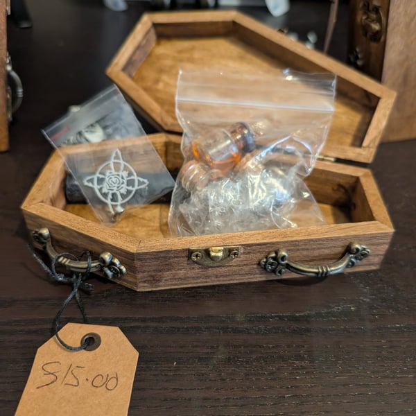 Spiritual protection coffin 
