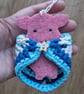 Pig in blanket hanging decoration, humorous, funny, secret Santa, small gift - Image 5