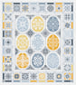 133D - Cross Stitch pattern Quaker Easter Egg sampler Extended Border - Image 1