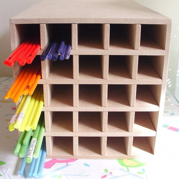 Glass Rod Storage Boxes (Compact size) - For glass artists & lamp working