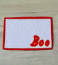 Halloween ‘Boo' Mug Rug - Image 2