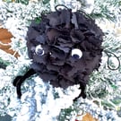 Handmade black spider