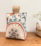 FILLED Embroidered Floral Doorstop – One Available