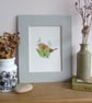 Wren and Snowdrops  A5 Giclée Fine Art Print - Image 8