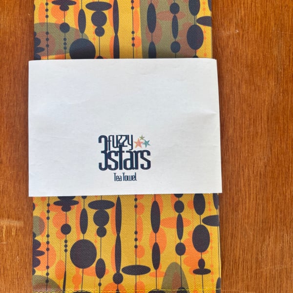 Mid Century Tea Towel