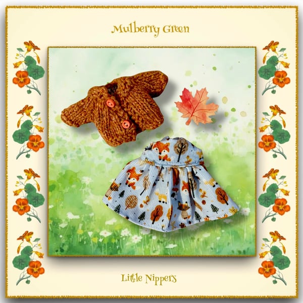 Little Nippers Foxes in the Forest Outfit