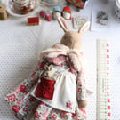 Heirloom Liberty Bunny - Felicite Red