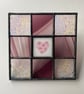 Seconds Sunday Stained Glass Heart Panel - Image 1