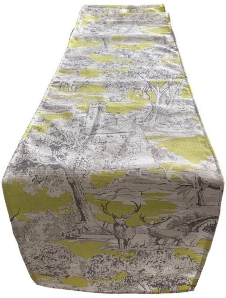 Stag Print, Table Runner 2m x 30cm Gift Idea