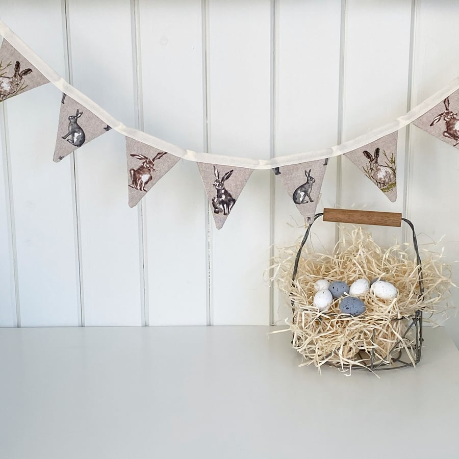 EASTER BUNNY BUNTING 