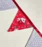 Kitty and mouse Christmas party bunting - Image 9
