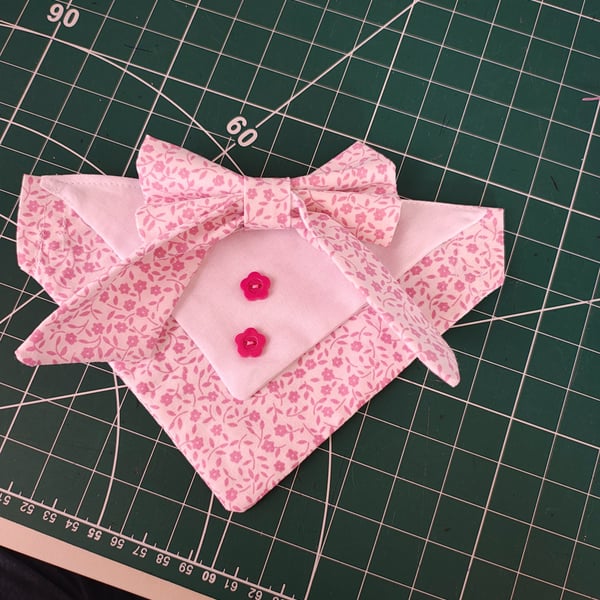 Handmade dog bandana 