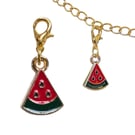 Detachable watermelon charm