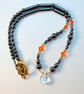 Faceted Quartz Pear, Hematite And Swarovski Crystal Necklace - Handmade In Devon - Image 8