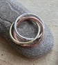 Russian wedding ring, Silver, brass and bronze