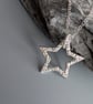 Fine Silver Open Star Pendant  - Image 6