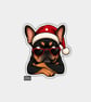 Unique Funny Christmas Gift Tags For Adults, 6pk - Frenchie Dog In Sunglasses