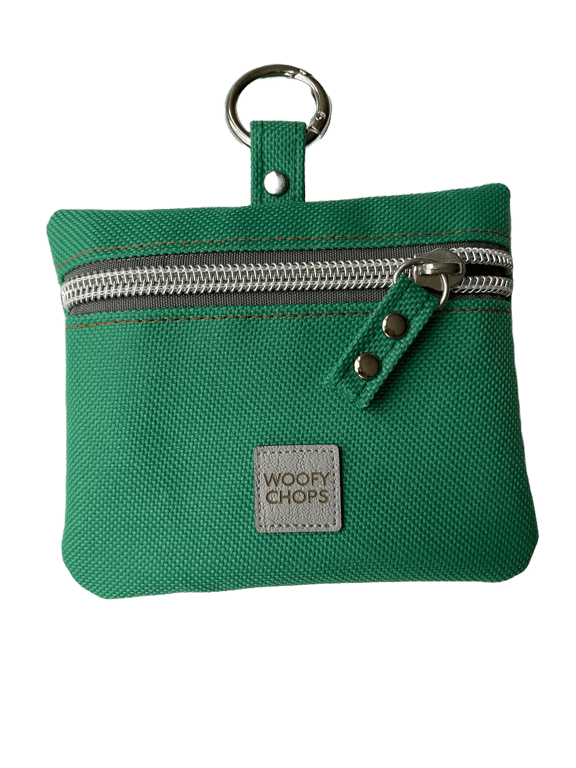 Waterproof Dog Treat Bag Pouch - BOTTLE GREEN