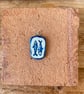 Handpainted Air Dry Clay Fish Pendant Charm - Image 5